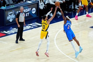 24-25赛季故事最终章！ESPN抢七大战胜率：雷霆62.4% 步行者37.6%